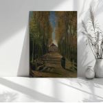 Πίνακας ζωγραφικής Avenue of Poplars, Vincent van Gogh