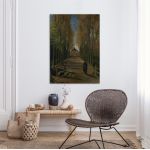 Πίνακας ζωγραφικής Avenue of Poplars, Vincent van Gogh