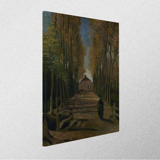 Πίνακας ζωγραφικής Avenue of Poplars, Vincent van Gogh