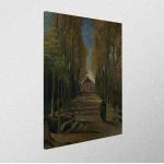 Πίνακας ζωγραφικής Avenue of Poplars, Vincent van Gogh