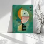 Πίνακας ζωγραφικής Upward geometric shapes, Kandinsky