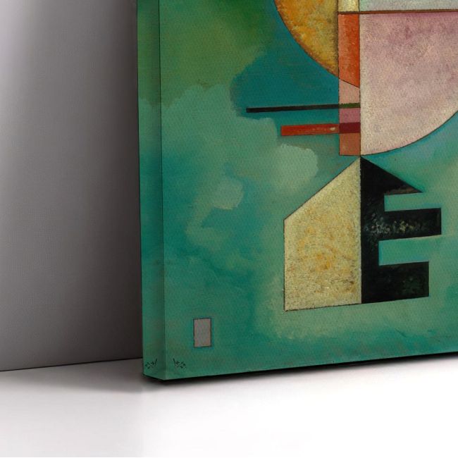 Πίνακας ζωγραφικής Upward geometric shapes, Kandinsky
