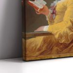Canvas print A young girl reading, Fragonard J. H.