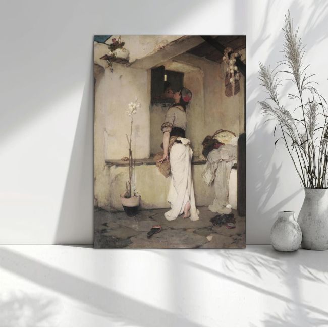 Canvas print The kiss Litras
