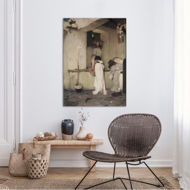 Canvas print The kiss Litras