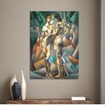 Canvas print Deux Nus, Metzinger J.