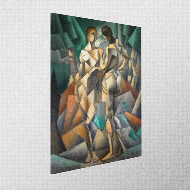 Πίνακας ζωγραφικής Deux Nus, Metzinger J.