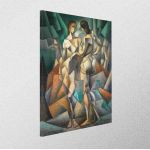Canvas print Deux Nus, Metzinger J.