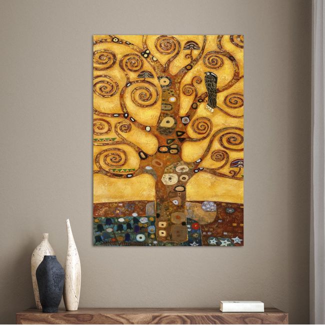 Πίνακας ζωγραφικής Tree of life, close up, Klimt G.