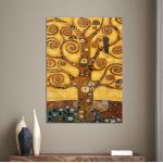 Πίνακας ζωγραφικής Tree of life, close up, Klimt G.