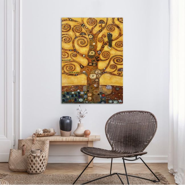 Πίνακας ζωγραφικής Tree of life, close up, Klimt G.
