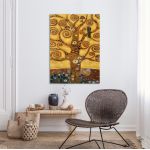 Πίνακας ζωγραφικής Tree of life, close up, Klimt G.