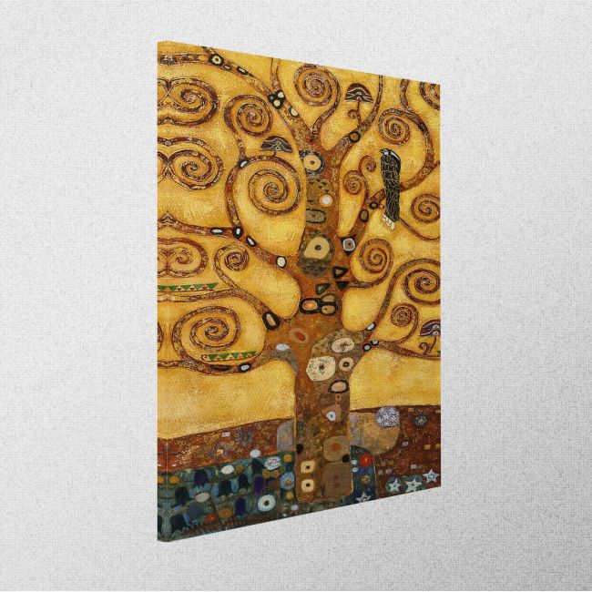 Canvas print Tree of life, close up, Klimt G