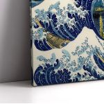 Πίνακας ζωγραφικής The great wave over the Rhône.