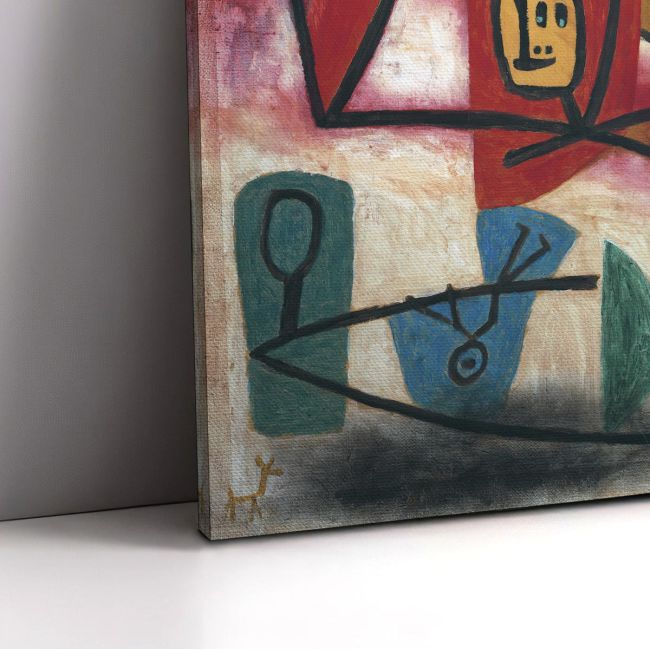 Canvas print Exuberance , Klee Paul