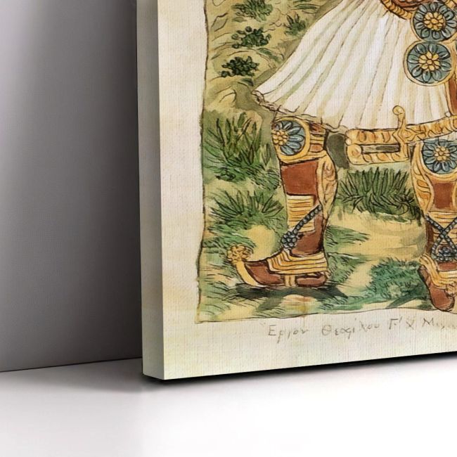Canvas print Leonidas Androutsos, Theofilos