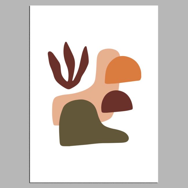 Natura modern abstract IX, Poster