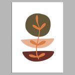 Natura modern abstract IV, αφίσα, κάδρο