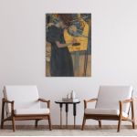 Canvas print Music (detail), Klimt G.