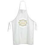 Christening apron printed for godparents Daisies 2, room application