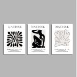 Πόστερ, Αφίσα Έκθεσης Gray Black Matisse