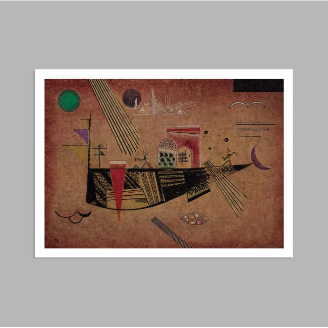 Capricious, Kandinsky Wassily, Poster