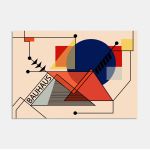 Bauhaus II, αφίσα, κάδρο