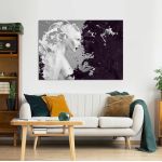 Canvas print Milk and coffee