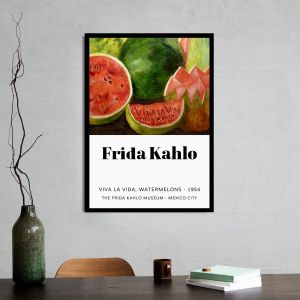 Exhibition Poster Frida Kahlo, Viva la vida, Poster