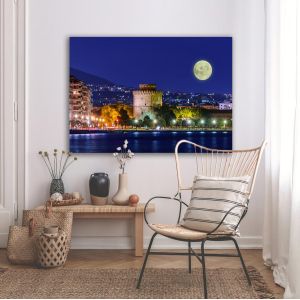 Canvas print Thessaloniki at night II 2