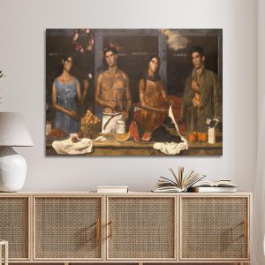Canvas printOffer, Four seasons reart