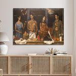 Canvas printOffer, Four seasons reart