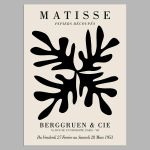 Αφίσα Έκθεσης Matisse, Papier Découpés I Paris 1953, αφίσα, κάδρο
