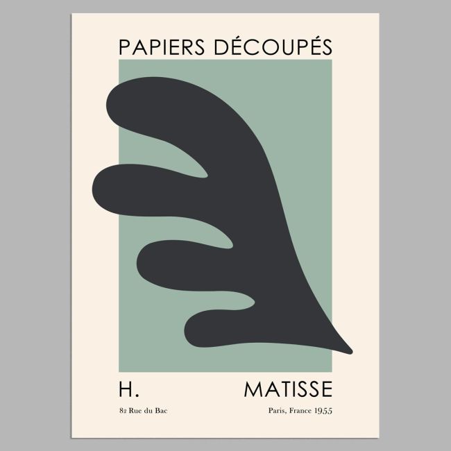 Matisse, Paris 1955 b, Poster