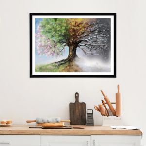 Four season tree, αφίσα, κάδρο