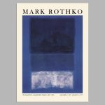 Rothko Exhibition Poster, Guggenheim museum, Poster