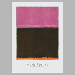 Αφίσα Έκθεσης Rothko, National gallery of art, αφίσα, κάδρο 2