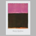 Αφίσα Έκθεσης Rothko, National gallery of art, αφίσα, κάδρο
