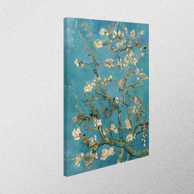 Πίνακας ζωγραφικής Blossoming almond tree, κάθετο, Vincent van Gogh