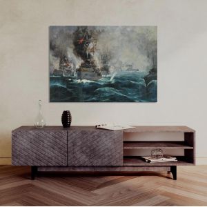 Canvas print Battle of Elli, Hatzis V.