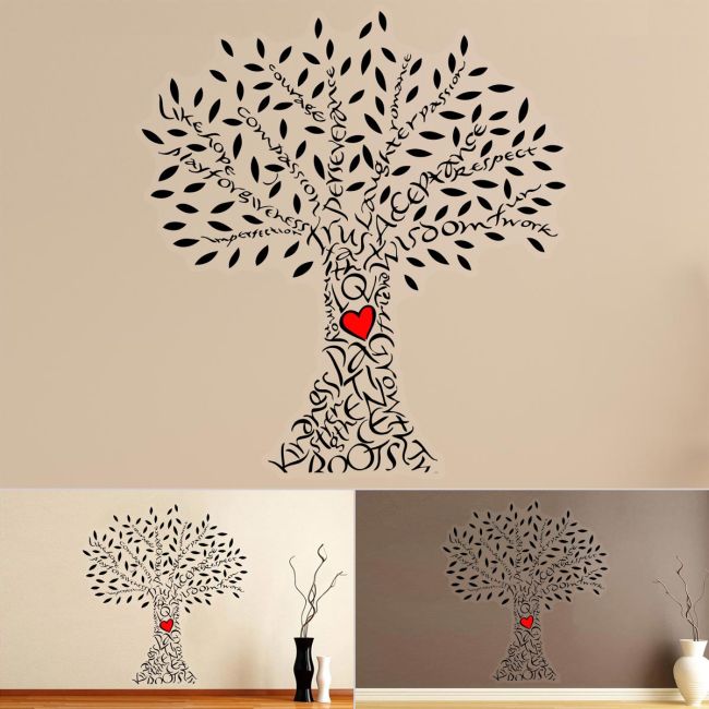 Wall stickers Feelings tree