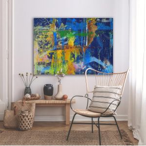 Πίνακας σε καμβά Abstract selection XXIII 2