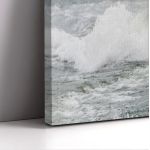 Πίνακας σε καμβά Breaking the waves, τρίπτυχος