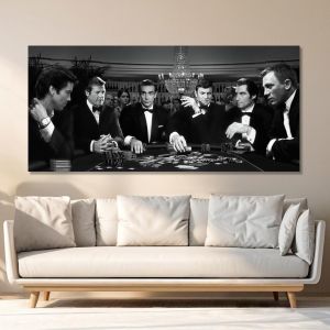 Canvas print Full 007 House, panoramic 2
