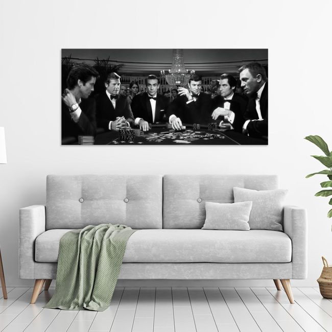 Canvas print Full 007 House, panoramic