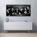 Canvas print Full 007 House, panoramic