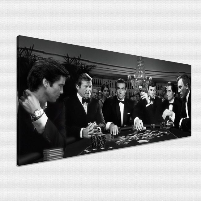 Canvas print Full 007 House, panoramic