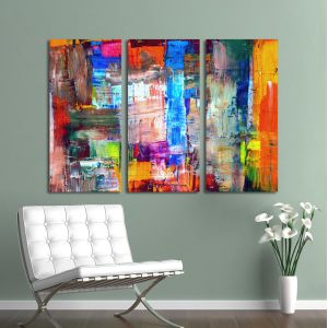 Canvas print Abstract patterns VI,3 panels