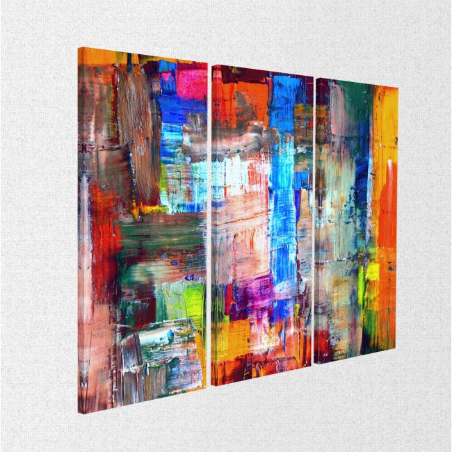 Canvas print Abstract patterns VI,3 panels
