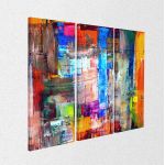 Canvas print Abstract patterns VI,3 panels